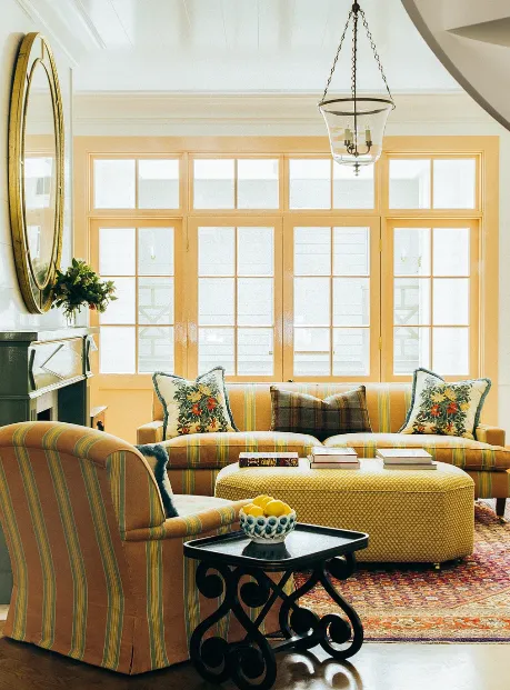 According to Interior Designers, there are 5 Colors that will make your Living Room feel happy