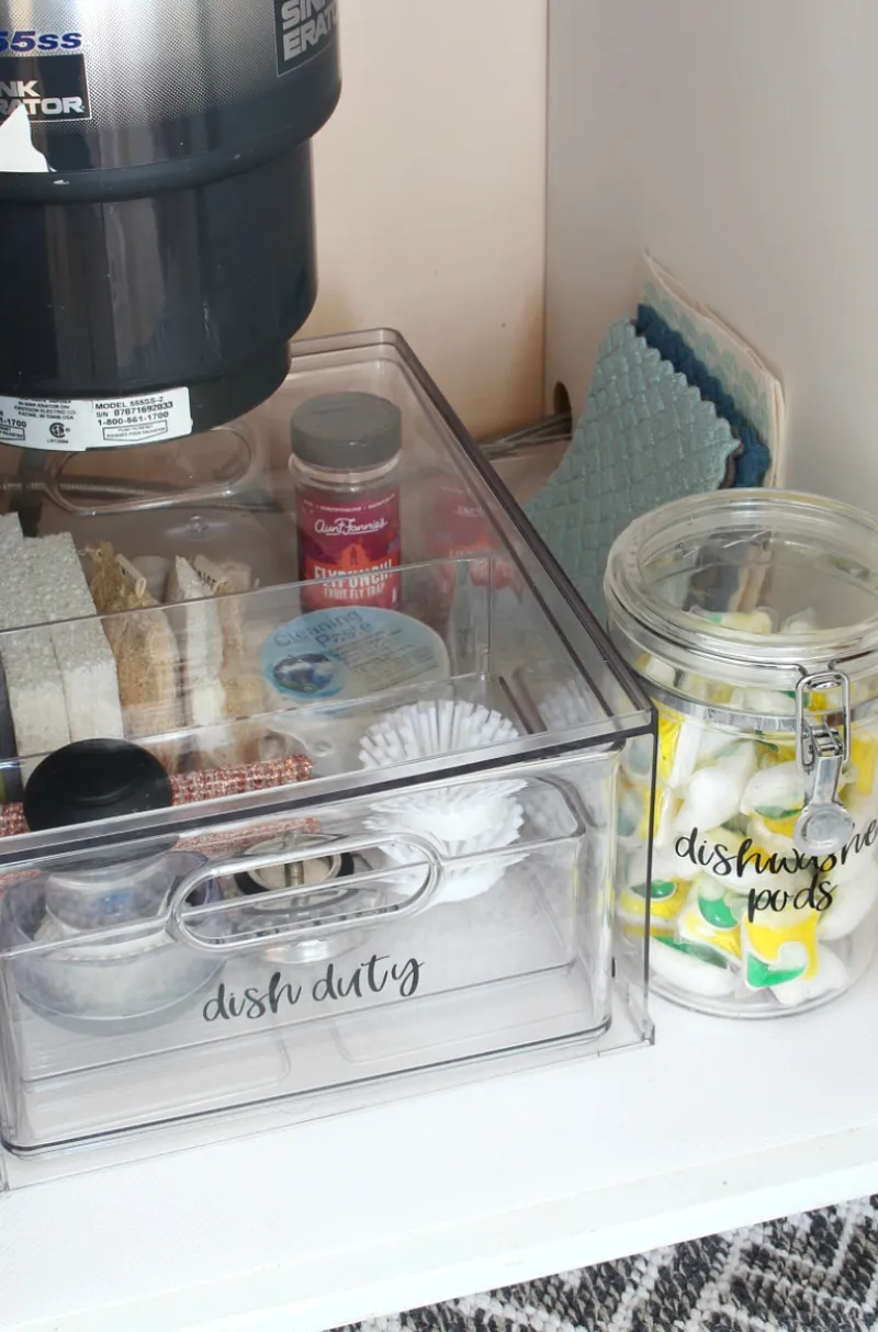 Organizing Ideas and Under Kitchen Sink Organizers